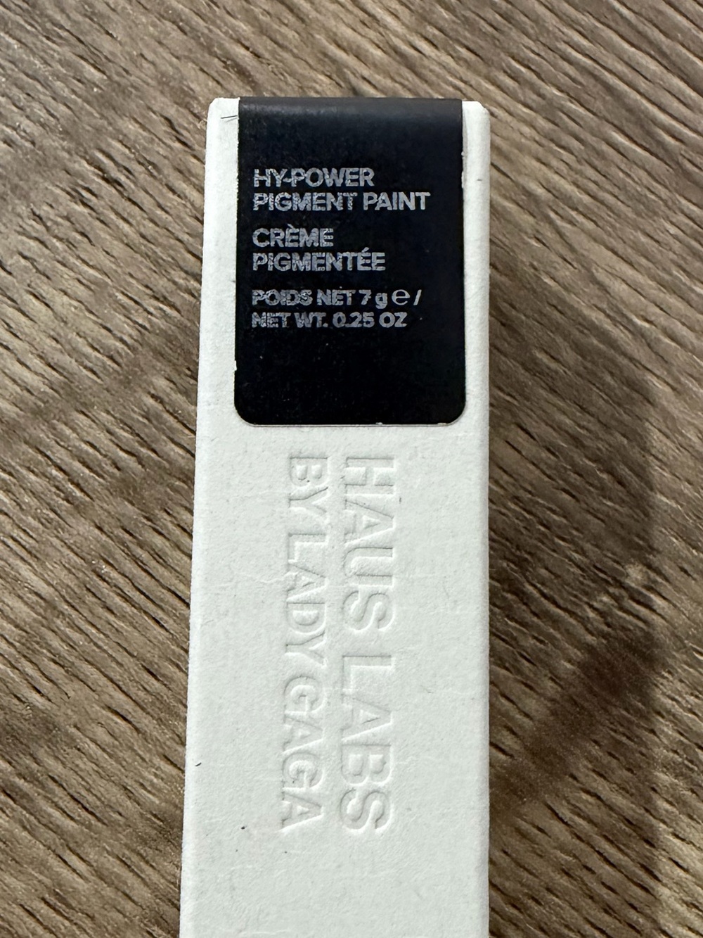 Haus Labs Hy-Power Pigment Paint in Black Onyx Matte NEW